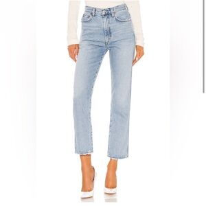 AGOLDE Pinch Waist High Rise Kick in Riptide - size 27. Worn once